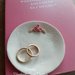 Piattino artigianale svuotatasche romantico rose porta anelli fedi bijoux accessori bomboniera matrimonio regalo  