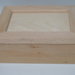 Scatola in legno portafotografie portafoto artigianale decoupage bomboniere cm 10x15