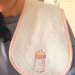 Salva spalla anti-rigurgito ergonomico per neonato in spugna di cotone