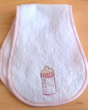 Salva spalla anti-rigurgito ergonomico per neonato in spugna di cotone