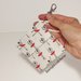 Gadget / regalo fine festa / segnaposto - bustina in stoffa con moschettone 