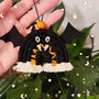 Pipistrello Halloween in macrame