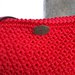 Borsa rossa crochet