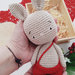 Coniglietto amigurumi idea regalo bimbo Natale.