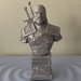 Mezzo busto action figure Geralt di Rivia The Witcher 10 cm realizzato con stampante 3d