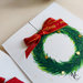 Christmas Wreath card | Biglietto di Natale | Merry Christmas card | Biglietto d'auguri