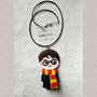 Collana Harry Potter in feltro, ciondolo Harry Potter 