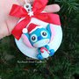 Christmas Stitch- pallina natale da appendere regalo bambino ragazza 