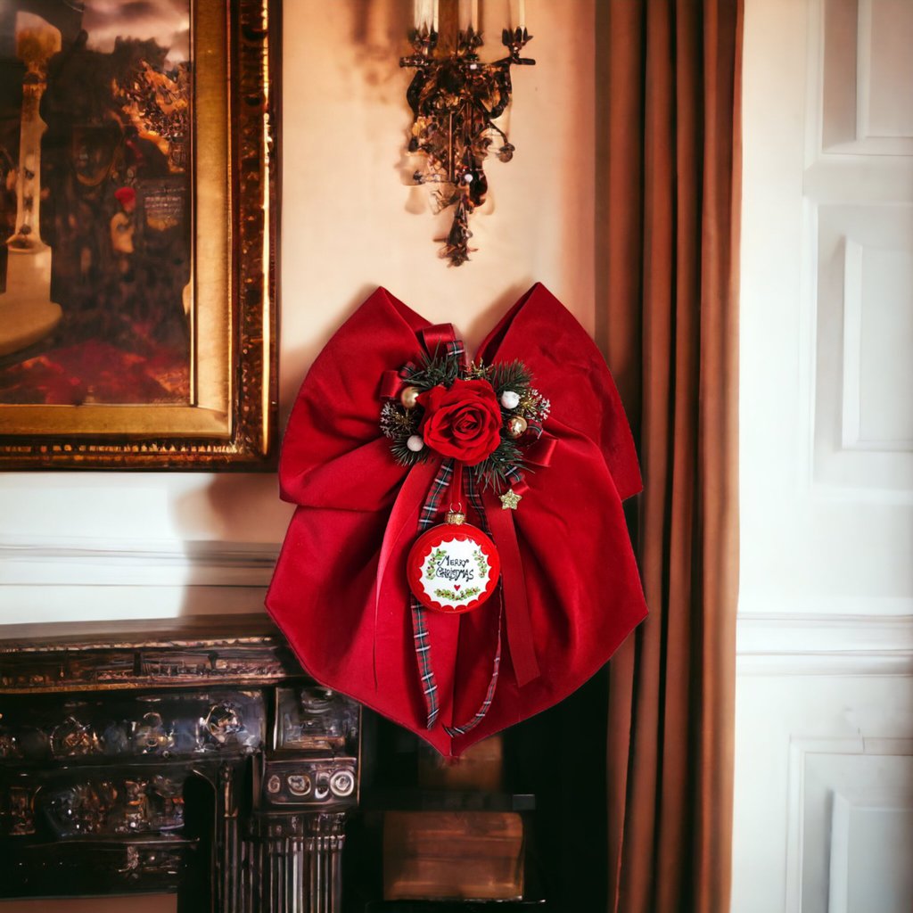 Set 12 Toppe Pizzo Con Fiocco Bianco - Decorazioni Cuore Rosso Per Matrimoni - Foto 10