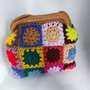 Borsa granny multicolore 