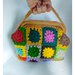 Borsa granny multicolore 