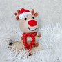 Rudolf tenero reno di Natale
