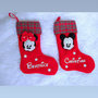 Calze di Natale da Appendere personalizzata Minnie o Topolino