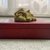 Scatola box porta gioie di legno con drago 9,5 x 7 x 3 cm