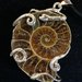 Ciondolo con Ammonite