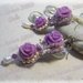 orecchini Violet Rose