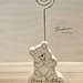 Bomboniera clip portafoto Winnie the Pooh con nome e scritta personalizzabile