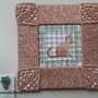 QUADRO TRICOT GATTO