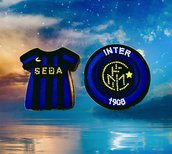 Kit 4 biscotti calcio Inter 