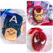 Kit 4 biscotti Avengers 
