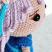 Bambola con vestiti removibili. Fatta al crochet 