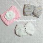 Tre fascette per neonata handmade