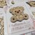 segnaposto bomboniera legno orsetta teddy bear incisione nome personalizzato handmade laser nascita battesimo primo compleanno
