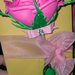 Idea regalo penna bomboniera segnaposto con rosa in gomma crepla fommy 