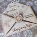 lettera letterina legno natalizia babbo natale decorazione albero di natale merry christmas handmade laser regalo