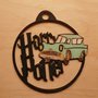 Decorazioni Natalizie Harry Potter in Legno