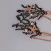 Orecchini pendenti snodati in argento 925 con zirconi e stelle marine
