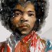 Jimi’s Hendrix ad acquerello 