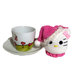 Amigurumi Palla Hello Kitty rosa ad uncinetto 9x9 cm - 72NTL