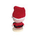 Amigurumi Babbo Natale seduto ad uncinetto 8x12 cm - 73NTL
