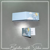 Biglietti di confetti per Nascita/Battesimo "Stellina"