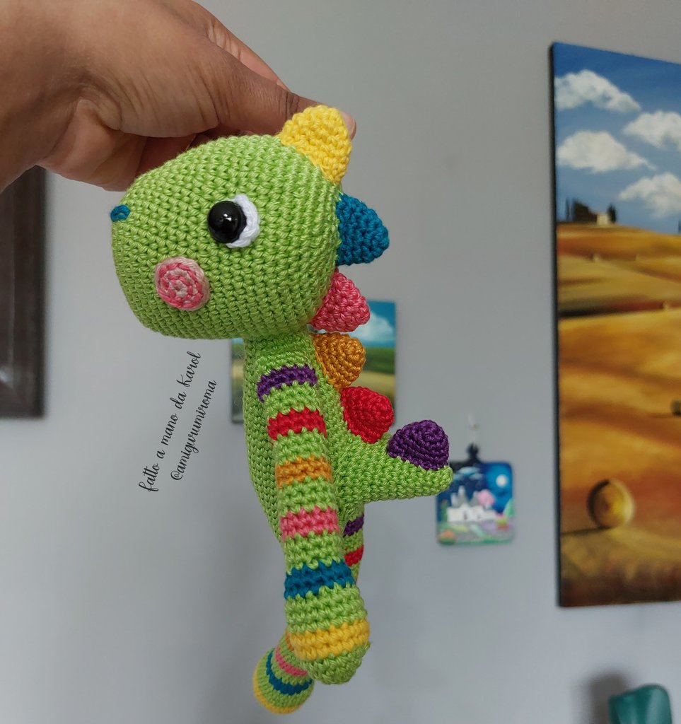 Laimons - Orecchini Da Bambina A Forma Di Dinosauro Con Drago, 8 X - 8