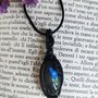 Collana wire con labradorite 