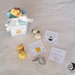30 scatoline portaconfetti battesimo nascita scatolina con bomboniera animaletti giungla personalizzabile
