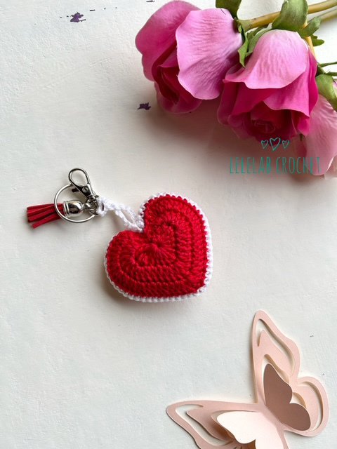 Portachiavi Varotto Portachiavi A Forma Di Cuore Giallo - Design Lucido, In Plastica E PVC, Regalo Simpatico E Colorato Portachiavi Cuore