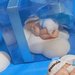  Bomboniera profumatore nuvola con neonato che dorme bimbo bimba battesimo segnaposto 