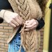 Gilet donna con collo alto fatto a mano in lana merinos 