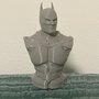 Mezzo busto Batman stampa 3D plastica 10cm