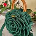 Borsa handmade uncinetto"Smeraldo"