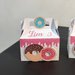 Scatolina donuts ciambella Candy caramelle scatola scatoline festa compleanno ricordino gadget 
