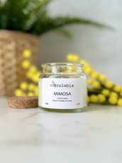 Mimosa - Candela in cera di soia 65gr 🌾Festa della Donna🌾