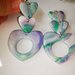 Orecchini pendenti in argilla polimerica/ orecchini handmade per lei/ idea regalo per lei