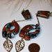 Orecchini pendenti in argilla polimerica/ orecchini stile boho/ idea regalo/ orecchini handmade