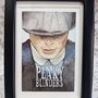 PEAKY BLINDERS acquarello 