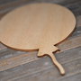 sagoma in legno tonda forma palloncino cm 10 spessore 0,5