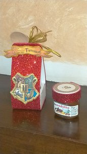 Nutella Harry Potter allestimento gadget fine festa personalizzato